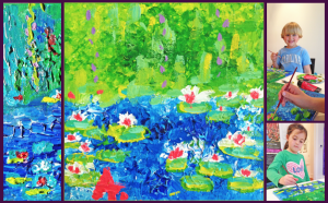 Artist Claude Monet Inspired
